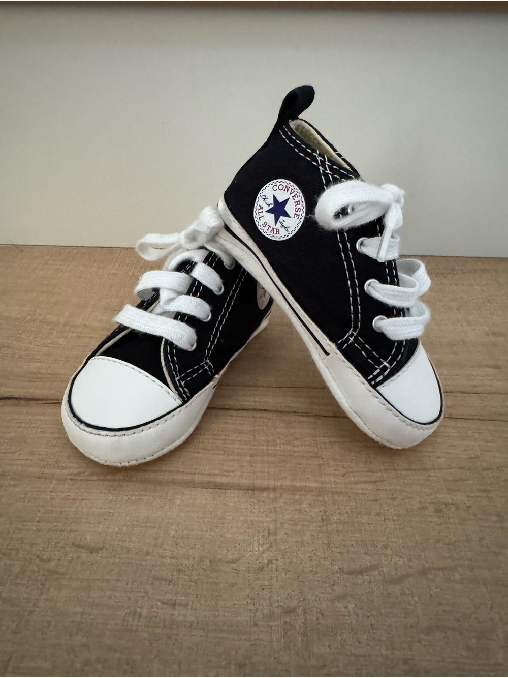 Converse Kids Black and White High-Top Sneakers
